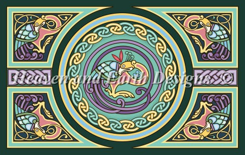 Peacock Panel - Click Image to Close